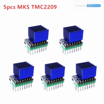 TMC 2209 stepper draiveri BIGTREETECH SKR V1.3 MKS TMC2209 Stepstick motors kāpj vadītāja modulis klusums 3d printera draiveri