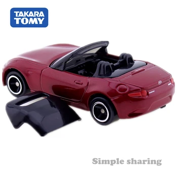 Takara Tomy Tomica NĒ. 26 Mazda Roadster Red 1/57 Lējumiem Karstā Pop Miniatūras Svešu Automašīnu Magic Bērnu Rotaļlietu Modelis Bērniem