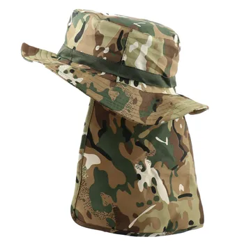 Taktiskā Maskēties Boonie Cepures Nepālas Klp Spaiņa Cepuri Militares Armijas Mens Militāro Pārgājienu Zvejas Cepuri Ar Atlokiem UV UPF50+