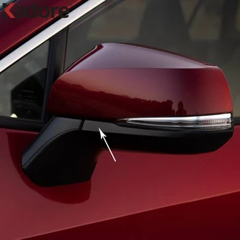 Toyota RAV4 RAV 4 2019 2020 2021 Chrome Atpakaļskata Spoguļa Apdare Segtu Durvīm Spoguļi Dekoratīvās Lentes Auto Stils Aksesuāri