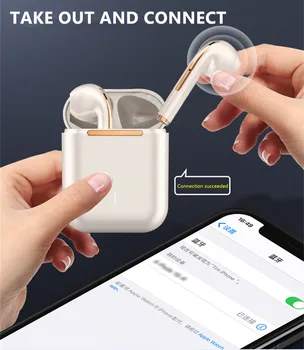 UNITOP Jaunu Macaron J18 TWS Taisnība Bezvadu Bluetooth Austiņas sporta Earbuds Android, iOS Viedtālruņiem Touch Kontroli Austiņas
