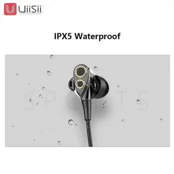 UiiSii BN80 Bezvadu Bluetooth Austiņas Dinamisku Austiņu In-Ear Austiņas 250mAh Akumulatora IPX5 Ūdensizturīgs USA BT4.1 austiņas