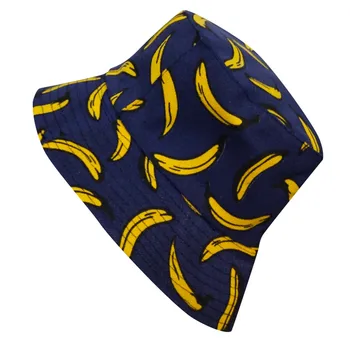 Unisex Pieaugušo Double Sided Valkāt Banānu Zvejnieks, Cepure, Sauļošanās Ārā Klp Banānu Izšūti Ceļojumu шляпа 2020 