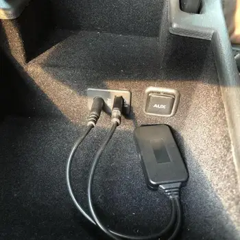 Universāls Auto 12V bluetooth Modulis Adapteri Bezvadu Radio Stereo AUX-IN Aux Kabelis, Adapteris, USB, 3,5 MM Jack Plug