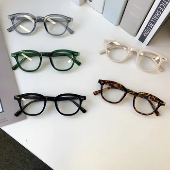 VWKTUUN Zilā Gaisma Pretbloķēšanas Brilles Apaļas Brilles Kniežu Rāmja Saulesbrilles Sievietēm, Vīriešiem Anti Zilā Gaisma Brilles, Optiskās Brilles
