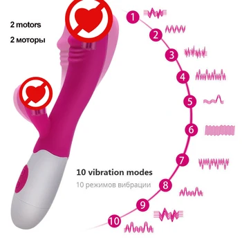Vibrējošais G Spot Trušu Vibrators 30 Ātruma Dildo - Pieaugušo Seksa Rotaļlietas Klitora Stimulators par Vibrators Sievietes Massager Seksa Rotaļlietas