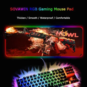 XGZ Spēļu RGB Liela Pele Spilventiņu Spēlētājs Big Mat Datoru pad Led Apgaismojums XXL Mause Tastatūras Galds CSGO DOTA