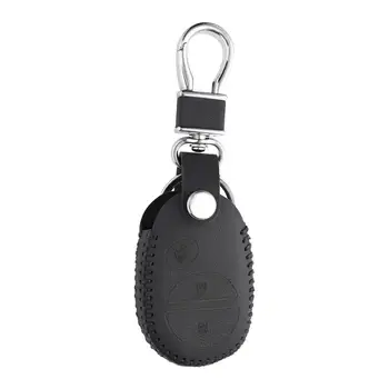 Ādas Atslēgu vāciņš der Toyota Sienna Tacoma Tundra Sequoia Keychain Keybag Tālvadības Gadījumā Aizsardzības Apvalks Fob Auto-Stils