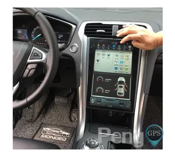 12.1 Collu Android 9.0 Auto GPS Navigācijas Ford Mondeo Kodolsintēzes MK5 2013-2019 Iebūvēts DSP Radio 4K Tesla Stilu, DVD Atskaņotājs