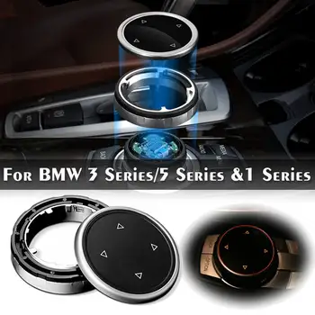 1gb Auto Big Multi Media Rokturi, Vāks Melns Pogu BMW F10 F20 F30 iDrive Augstas Kvalitātes