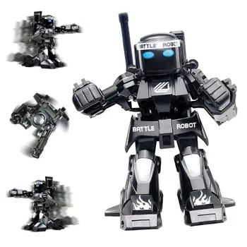 2.4 G Ķermeņa Sajūtu Kaujas tālvadības robotu RC saprātīga robotu Kaujas Rotaļlietas Bērniem Dāvanu Rotaļu Kaste Ar Gaismas Un Skaņas Bokseris