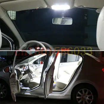 2008. gada Kia Sedona Automašīnu Led salona Apgaismojums Auto automotive Auto Led Lasījumā dome gaismas spuldzes automašīnām 12pc
