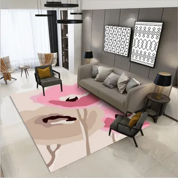 2018 JAUNĀKĀS Veidu Mūsdienu Precīza 3D Liela Paklāja viesistabā, Guļamistabā Paklāju neslīdoša tapetes tapis alfombra tapete paras sala