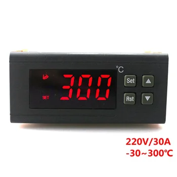 220V/30A Digitālais Temperatūras regulators Rc-114M Termostata Releju Izejas -30~300 Grādu Ar Ntc Sensoru