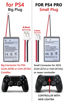 2gab 2000mAh PS4 Akumulators Sony Gamepad PS4 Akumulatora Dualshock4 V1 CUH-ZCT1E CUH-ZCT1U Bezvadu kontrolleris, Baterijas, LIP1522