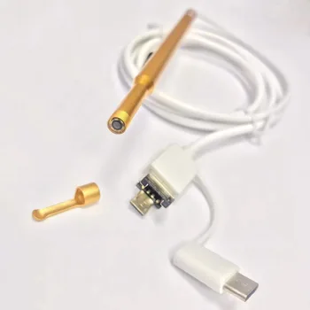 3 In 1 USB Endoskopu, Ausu Tīrīšana Atbalsta OTG Mobilo Endoskopu Kamera