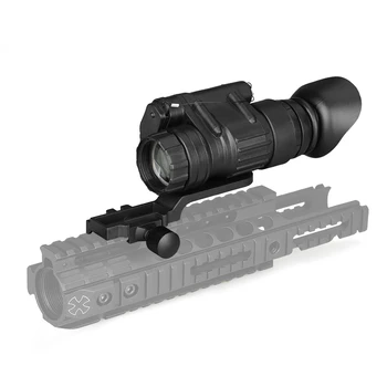 3X32mm Digitālā nakts redzamības mount par ķivere šautene jomu medību/kempings melna krāsa GZ270027