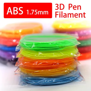 3d pildspalva plastmasas 1,75 mm ABS/TAA 3d pildspalva pavedienu 200m perfect 3d pildspalvas Vides drošības plastmasas Dzimšanas dienas dāvanu Attiecas uz 3DPens