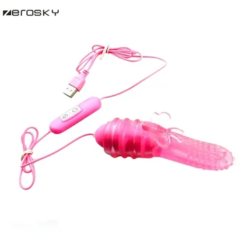 4 Stili USB Strāvas Vibrators G Spot Dzimumlocekļa Klitora Masāža Lēkt Olu Seksa rotaļlietas Sievietēm, Vīriešiem Vienu Pieaugušo Seksa Produkti Zerosky