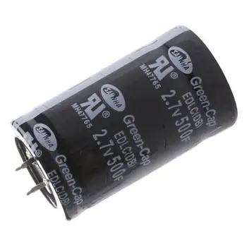 6PCS Black 2.7 V Dubultā Slāņa Kondensators 500F 35 * 60MM