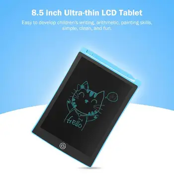 8.5 collu Bērnu Zīmēšanas Tablete Ultra-plānas Portatīvo Rakstot E-rakstnieks LCD Valdes Bērniem Zīmēšanas Tablete Gleznošanas Mācīšanas līdzekļi