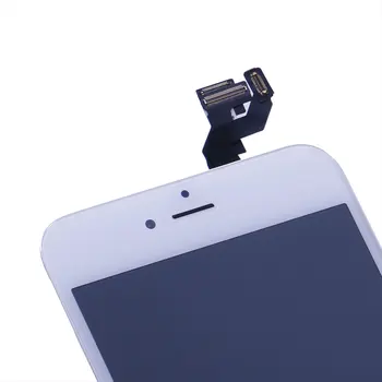 AAAAA Kvalitāti, Pilnu komplektu OEM LCD Ekrāns iPhone 6 6s plus LCD 6S 6SP Displejs 3D Touch Digitizer samontēti pogu Home