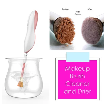AiceBeu Aplauzums Brush Cleaner Ērts Silikona Make up Otas Automātiskās Tīrīšanas līdzeklis Tīrīšanas Līdzeklis, Automāts