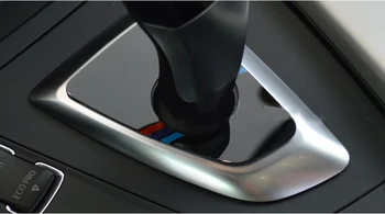 Akrila M jauda sniegumu Automašīnu pārnesumu pārslēgs apdare uzlīme BMW 2013-2016 3 series F30 F35 118.i 316i 320i 328i