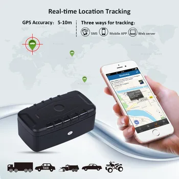 Auto GPS Tracker Rastreador LK209E Ūdensizturīgs Magnēts 6000mAh Auto Tracker Krituma Šoks, Trauksmes Balss Monitor Bezmaksas APP PK TKSTAR TK905