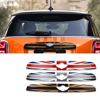 Auto bagāžnieka dekoratīvā ārpuse dekoratīvās lentes uzlīmes MINI COOPERS TAUTIETIS F55 F56 F60 auto stils modificēti piederumi