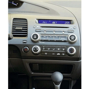 Automašīnas Radio Fascijas Apdares Komplekts, 2 Din Dash Paneļu DVD Rāmja Uzstādīt Komplekts Honda Civic 2006 2007 2008 2009 2010 2011