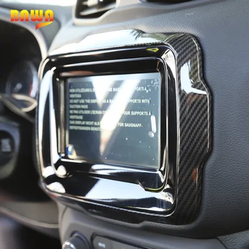 BAWA Auto Uzlīmes Auto GPS Navigācijas Apdare nosedzošais ietvars Piederumi Jeep Renegade 2018+