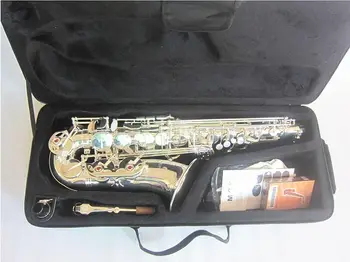Brand New Augstas Kvalitātes Jupiters JAS 700Q Eb Alta Saksofons ēku restaurācija E-Dzīvoklis Mūzikas Instrumenti Sax Bezmaksas Piegāde