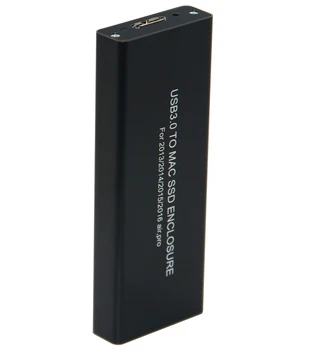 Cietā Diska Kaste Usb3.0 USB uz Mac SSD Būra Gadījumā Par Apple Macbook Air, Pro Retina 2013 /2016 A1466 A1465 A1398 A1502