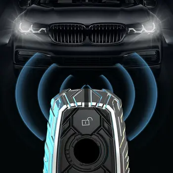 Cinka Sakausējuma Auto Tālvadības Atslēgu Fob, Lietu Vāku BMW X3 X4 GT3 GT5 1 2 3 4 5 Series F20 F21 F30 F31 F32 F35 F23 F25 F07 Keychain