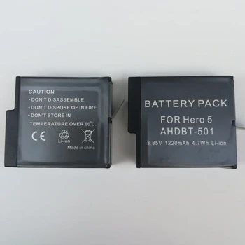 Clownfish USB LCD Dual Port Lādētāju 501 301 akumulatoru Lādētāju, par Gopro hero 8 7 6 5 4 3 Kameru Piederumi akumulatora korpusa Hero3 5 7