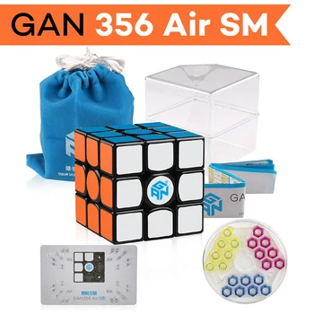 D-FantiX Gan 356 Gaisa SM Magnētisko Ātrums Cube Gan356 3x3x3 Gans Magic Cube 3x3 Puzzle Rotaļlietas Profesionālo Konkurenci Pieaugušajiem