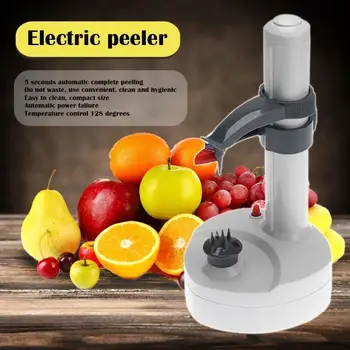Daudzfunkciju Elektriskā Peeler Augļiem, Dārzeņiem, Automātiskā Nerūsējošā Tērauda Apple Peeler Virtuves Kartupeļu Griezējs Mašīna