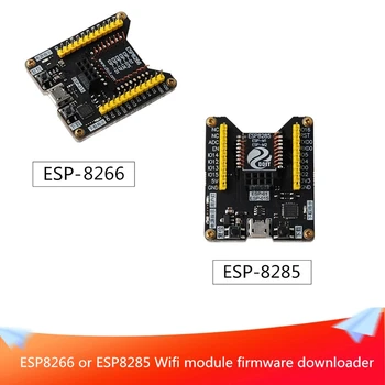 ESP8285/ESP8266 Wifi Modulis Jaunināšanas Flash Lejupielādes Rīks Firmware Downloader Kods Deglis Programma, kas Mirgo par ESP Sērijas Moduļi
