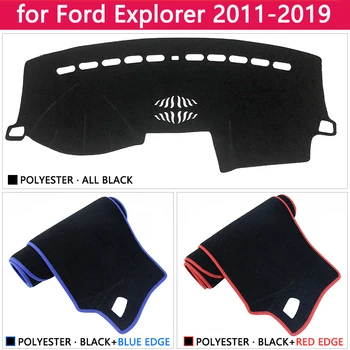 Ford Explorer 2011~2019 U502 MK5 Anti-Slīdēšanas Paklājiņš Paneļa Vāciņu Pad Saulessargs Dashmat Aizsargātu Piederumi 2013 2017 2018
