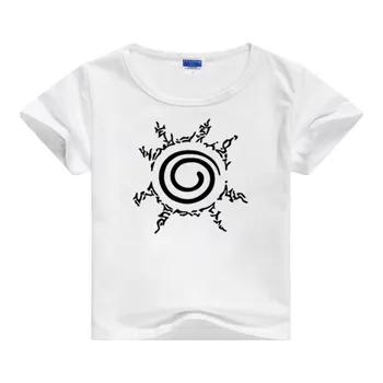 Gaismas Naruto Bērnu T-krekls Sasuke / 3D, bērnu drēbītes, bērnu zēns meitene gadījuma īsām piedurknēm