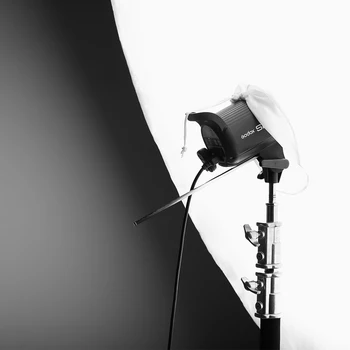 Godox 70 collu 178cm Sudraba Melna Atstarojošo Lietussargu Apgaismojuma Gaismas Lietussargu ar Lielu Difuzoru Vāciņu