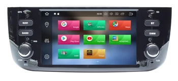 HIRIOT Auto radio Auto Android 10 Auto DVD Atskaņotājs Stereo Fiat ne dienu bez līnijas Punto evo 2012-Multimediju GPS Navigācijas DSP 4GB 64GB