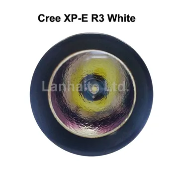 Hugsby XP-16 Cree XP-E R3 300 Lm 1-Režīma LED kabatas Lukturītis - Melna ( 1x18650 )