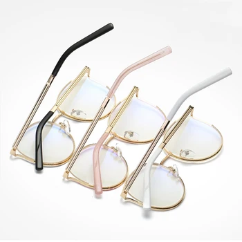 Iboode Brilles, Briļļu Rāmji, Vīriešu, Sieviešu, Kaķu Acu Metāla Rāmja Brilles 2019 Zīmola Dizaineru Sieviešu, Vīriešu Optiskās Brilles Rāmis
