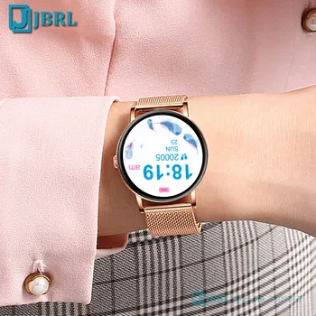 JBRL Dāmas Smart Watch Sievietēm asinsspiediens, Sirds ritma Monitors Fitnesa tracker Sporta Smart Clcok Signalizācijas atgādinājums Smartwatch