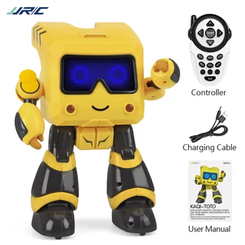 JJRC R17 Robots inteligente Mūzikas Deju RC Robots Bērniem Sekot Žestu Sensors IS Robots Rotaļlietas Robo Programmējams Robots Bērniem