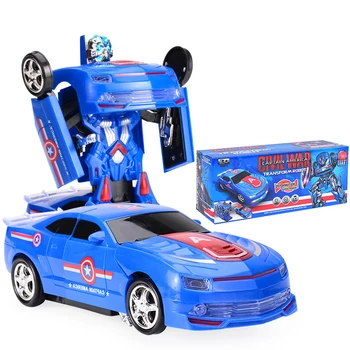Jaunu Bērnu Radošo Deformācijas Autobots Rotaļlietas Automašīnas Elektrisko Kamene Bērnu Vilciena Robots Modeļa Automašīnas Zēni Dzimšanas diena Ziemassvētku Dāvanu