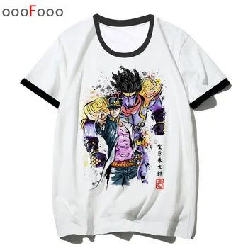 JoJo Dīvaino Piedzīvojumu T Krekls, T-krekls Modes Foršs Jaunums Anime Smieklīgi streetwear Vīriešiem Iespiesti top tee vīrietis/vīrietis t hip hop