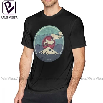 Kalnu T Krekls Fuji T-Krekls 5x Vīriešu Tee Kreklu Īstermiņa Piedurknēm Streetwear 100 Kokvilnas Iespiesti Gudrs Tshirt
